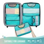 Veken Packing Cubes Set for Travel - 6 Sizes