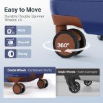 3-Piece Lightweight Expandable Hardside Luggage Set