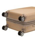Rockland Star Trail Champagne Hardside Luggage Set