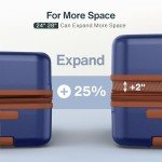 3-Piece Lightweight Expandable Hardside Luggage Set