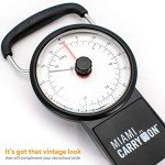 Mechanical Luggage Scale with Built-In Tape Measure