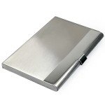 Slim Stainless Steel Business Card Holder for Everyone