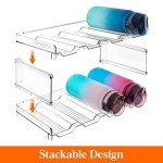 Water Bottle Organizer for Cabinets and Fridge