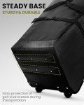 OutdoorMaster Waterproof Golf Travel Bag with Wheels