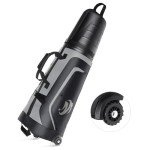 Lightweight Golf Travel Bag with Wheels & Hard Case