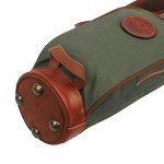 Tourbon Vintage Canvas and Leather Golf Bag