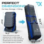 Evomax Rolling Golf Travel Bag - 1680D Nylon
