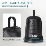 Lightweight Golf Travel Bag with Wheels & Hard Case