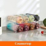 Water Bottle Organizer for Cabinets and Fridge