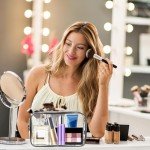 4 Pack Clear Toiletry Bag for Travel