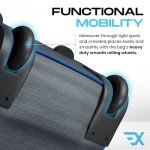 Evomax Rolling Golf Travel Bag - 1680D Nylon