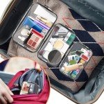 4 Pack Clear Toiletry Bag for Travel