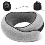 Cute Chocolate Memory Foam Travel Neck Pillow