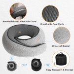 Cute Chocolate Memory Foam Travel Neck Pillow