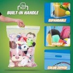 HIBAG 25 Gallon Jumbo Resealable Storage Bags - 3 Pack