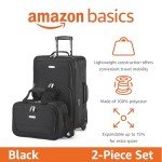 Amazon Basics Softside Luggage Set - 2 Pieces