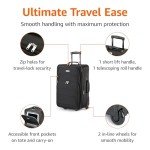 Amazon Basics Softside Luggage Set - 2 Pieces