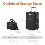 Amazon Basics Softside Luggage Set - 2 Pieces