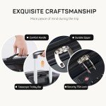 3-Piece Expandable Hard Shell Luggage Set