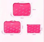 Barbie Travel Packing Cube Set - 3 Pieces