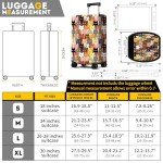 Aatacas Stylish Travel Luggage Cover Set (XL)