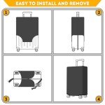 Aatacas Stylish Travel Luggage Cover Set (XL)