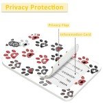 Paw Print Luggage Tags - 2 Pack Set