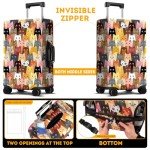 Aatacas Stylish Travel Luggage Cover Set (XL)
