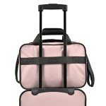 U.S. Traveler Rio Expandable Pink Carry-On Luggage