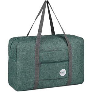 WANDF Foldable Water-Resistant Travel Duffel Bag