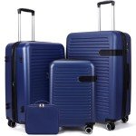 4-Piece Hardshell Luggage Set with Spinner Wheels