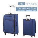 Pianeta 3-Piece Softside Luggage Set - Blue