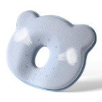 Portable Memory Foam Baby Travel Pillow - Cute Bear