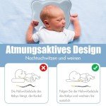 Portable Memory Foam Baby Travel Pillow - Cute Bear