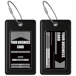 TUFFTAAG Durable Travel Luggage Tags - Easy ID
