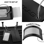 TUFFTAAG Durable Travel Luggage Tags - Easy ID
