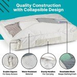 5 Piece Travel Packing Cubes Set with Laundry Bag