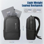 Men's Anti-Theft Business Backpack with USB Charger