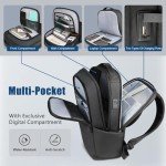 Men's Anti-Theft Business Backpack with USB Charger