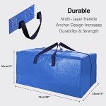 Extra Large Heavy Duty Moving Bags Set of 6