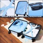 Bluey Kids Rolling Carry-On Travel Suitcase