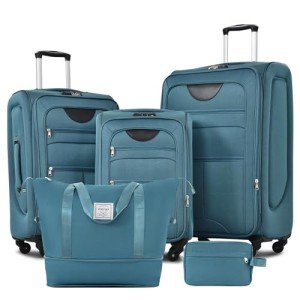 Merax Lightweight 3-Piece Spinner Luggage Set