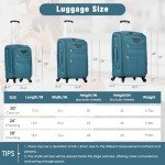 Merax Lightweight 3-Piece Spinner Luggage Set