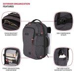 SwissGear 22-Inch Laptop Travel Backpack - Grey