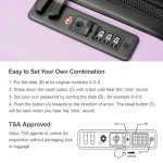 Purple Expandable 3-Piece Spinner Luggage Set