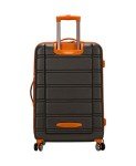 Rockland Melbourne Charcoal Expandable Spinner Luggage Set