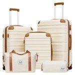 5-Piece TAKUMI Hardshell Luggage Set with Duffel