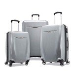 Samsonite Winfield 3 DLX Silver Hardside Luggage Set
