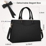 Stylish Waterproof 15.6" Laptop Tote Bag for Women