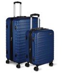 Navy Blue Expandable Hardshell Luggage Set, 2-Piece